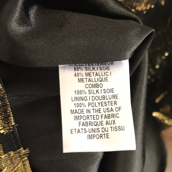 ⭐️HOST PICK⭐️ MILLY Golden Open Back Silk Mini Dress - Picture 15 of 15